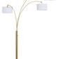 Valo - Metal Arc Lamp - Gold Finish