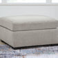 ModMax Luxe - Oversized Accent Ottoman - Flint