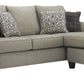 Kestrel - Queen Sofa Chaise Sleeper - Driftwood