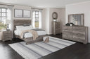 5 Pc. Bed, Dresser, Mirror, Chest