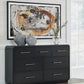 Rowanbeck - Black - Dresser