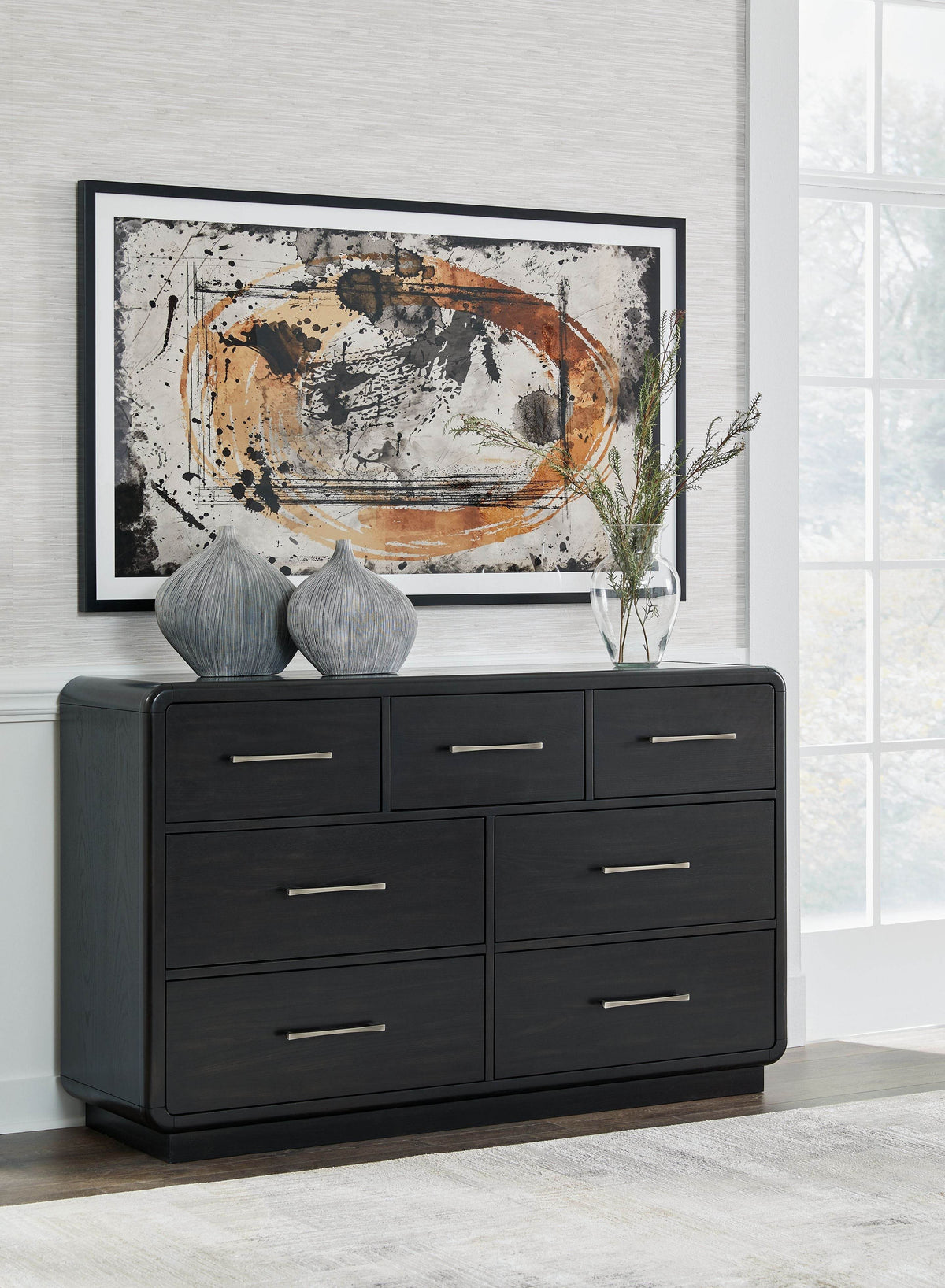 Rowanbeck - Black - Dresser - Forward Furniture