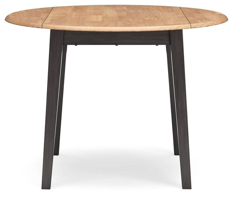 Gesthaven - Round Dining Room Drop Leaf Table - Forward Furniture