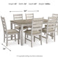 Skempton - Dining Room Table Set (Set of 7) - White