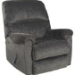 Ballinasloe - Smoke - Rocker Recliner - Fabric