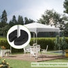 Tent Weights Set of 4, Total 26 LBS Weights for Canopy Gazebo Legs with Reinforced Pins and Carry Belt