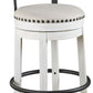 Valebeck -  Tall Upholstered Swivel Barstool