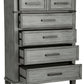 Russelyn - Gray - Five Drawer Chest