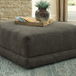 Evey - Granite - Oversized Accent Ottoman