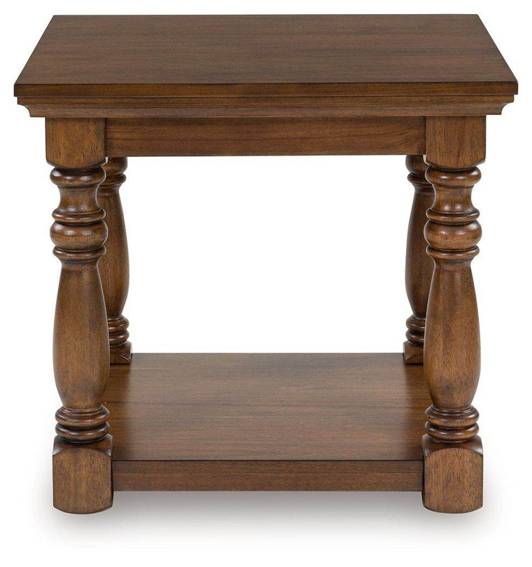 Sturlayne - Brown - Rectangular End Table - Forward Furniture
