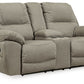 Next-Gen Gaucho - DBL Rec Loveseat w/Console - Putty
