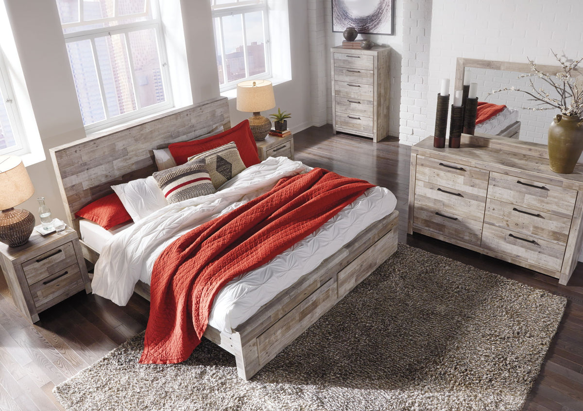 Effie - Panel Bed
