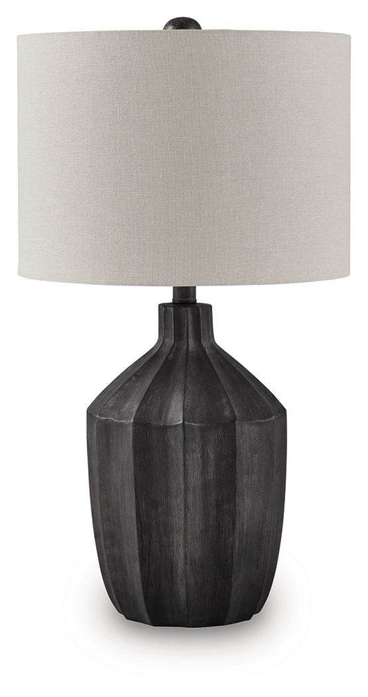 Jilton - Black - Poly Table Lamp - Forward Furniture