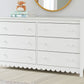 Hallityn - Six Drawer Dresser - White