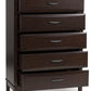 Vanmore - Dark Brown - Five Drawer Chest