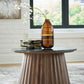 Ceilby - Black / Brown - Accent Cocktail Table