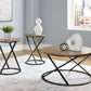 Cassbryn - Occasional Table Set (Set of 3) - Brown / Black