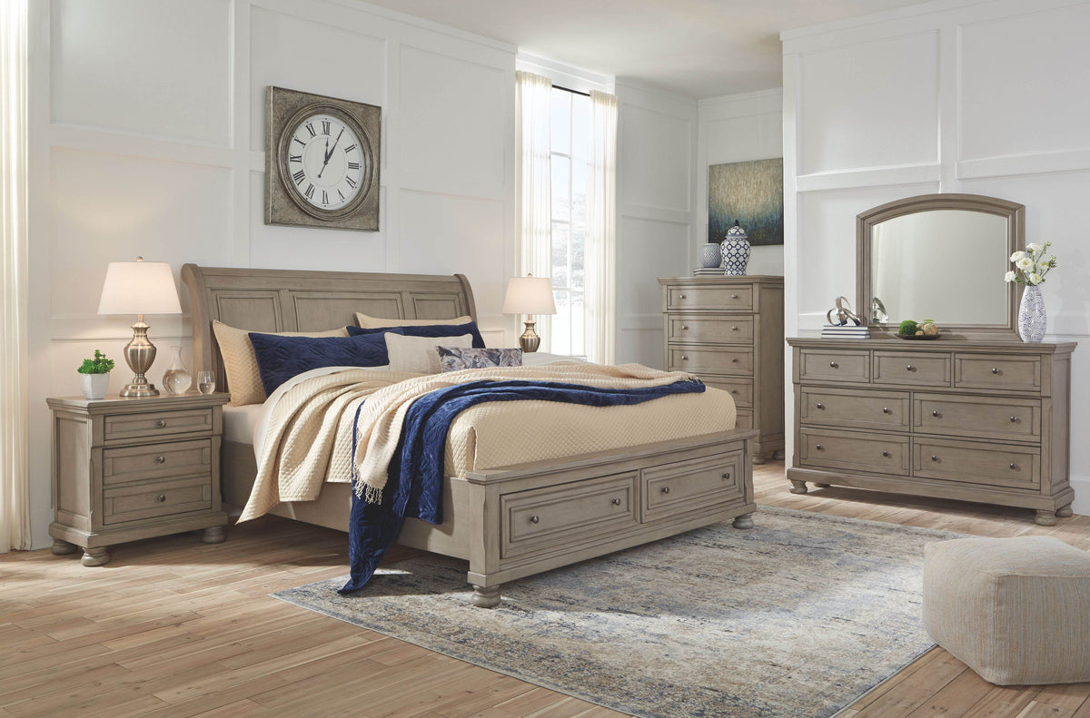 Lettner - Sleigh Bedroom Set - Forward Furniture