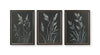 Janisburg - Wall Art Set (Set of 3) - Black / White / Brown