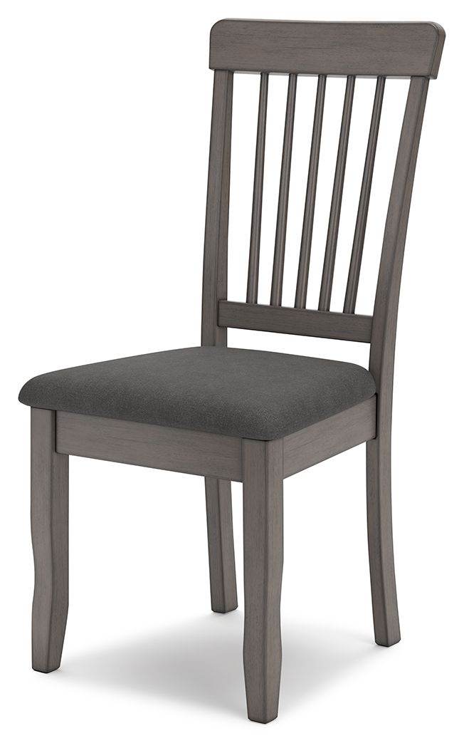 Shullden - Gray - Dining Room Side Chair (Set of 2) - Forward Furniture