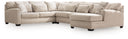 4 Pc. Right Arm Facing Corner Chaise Sectional