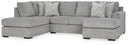 2 Pc. Left Arm Facing Corner Chaise Sectional