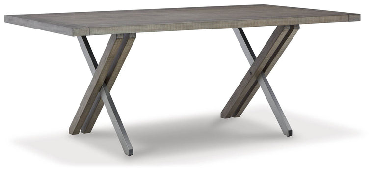 Krystanza - Weathered Gray - Rectangular Dining Room Table - Forward Furniture