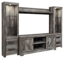4 Pc. Entertainment Center - 63" TV Stand