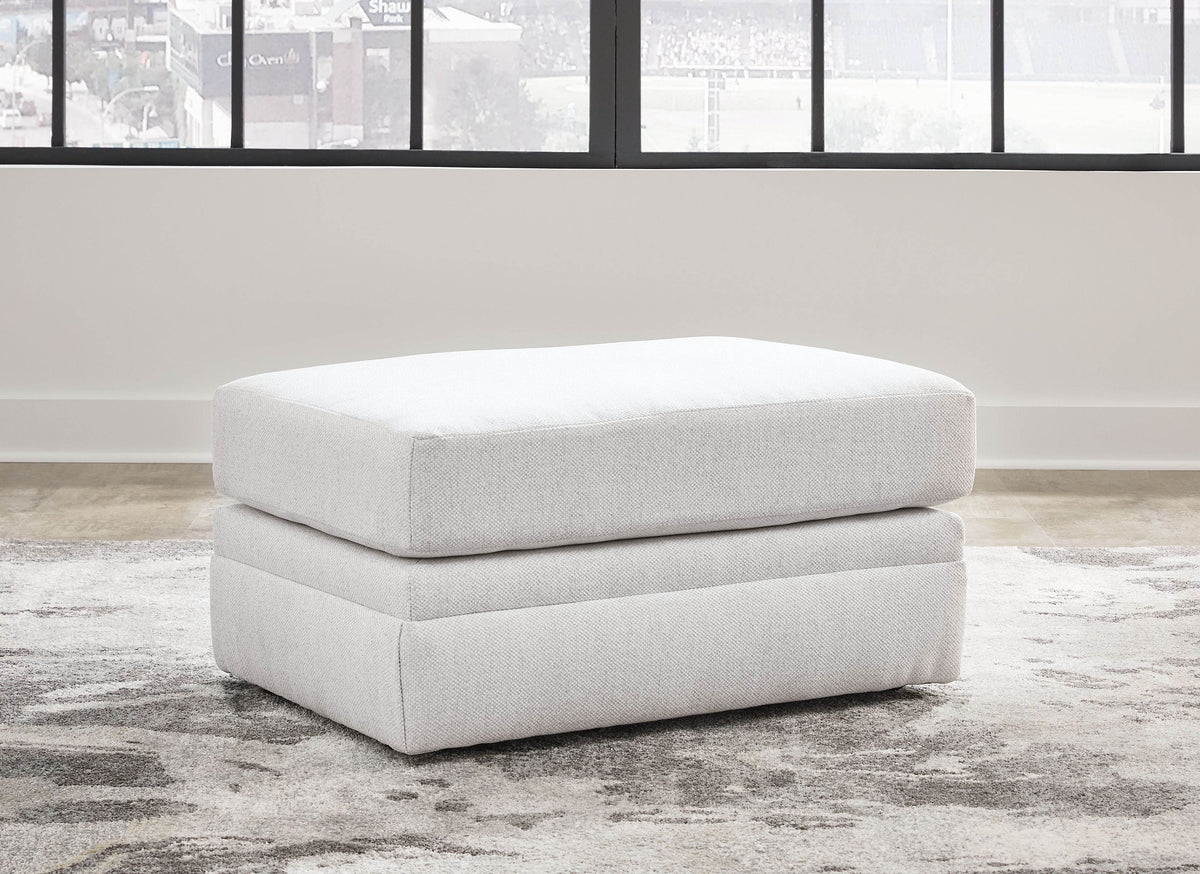 Maitelynn - Chalk - Ottoman - Forward Furniture
