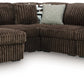 Midnight-Madness - Sectional - Chocolate
