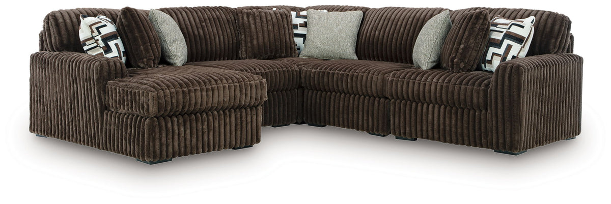 Midnight-Madness - Sectional - Chocolate