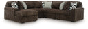 5 Pc. Left Arm Facing Corner Chaise Sectional