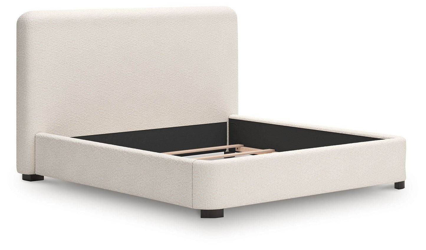 Brintstreet - Beige - King Upholstered Bed - Forward Furniture