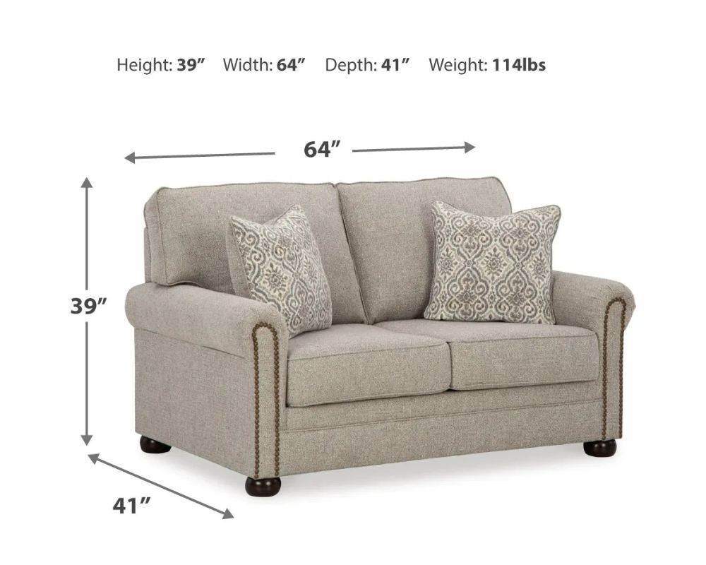 Gaelon - Dune - Loveseat - Forward Furniture