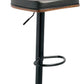 Bellatier - Brown / Black - Tall Uph Swivel Barstool