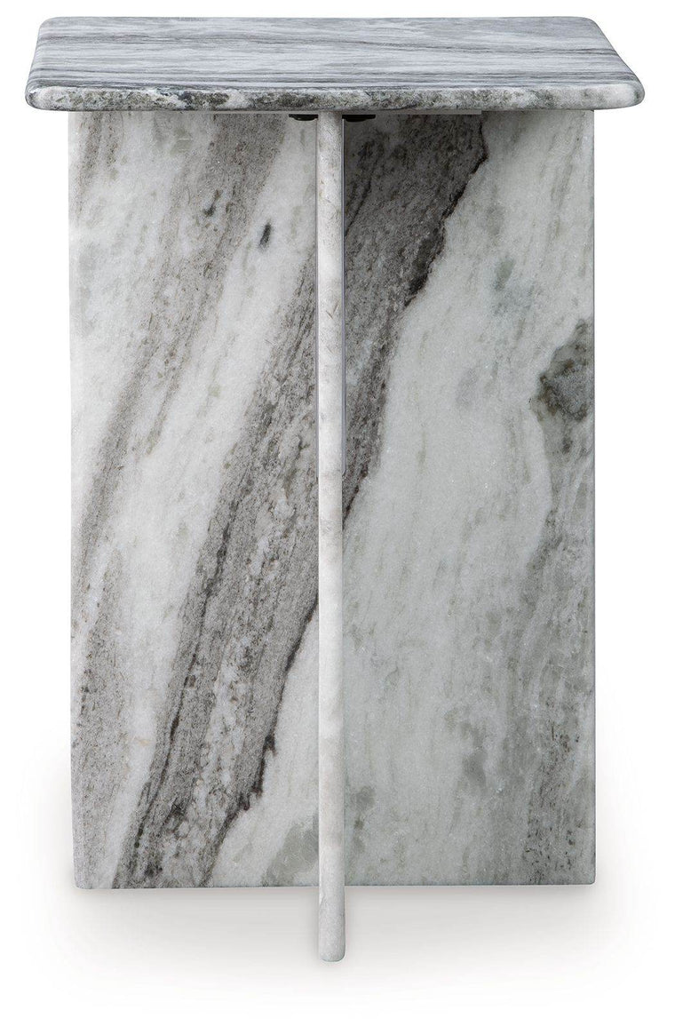 Keithwell - Gray - Square Accent Table - Forward Furniture