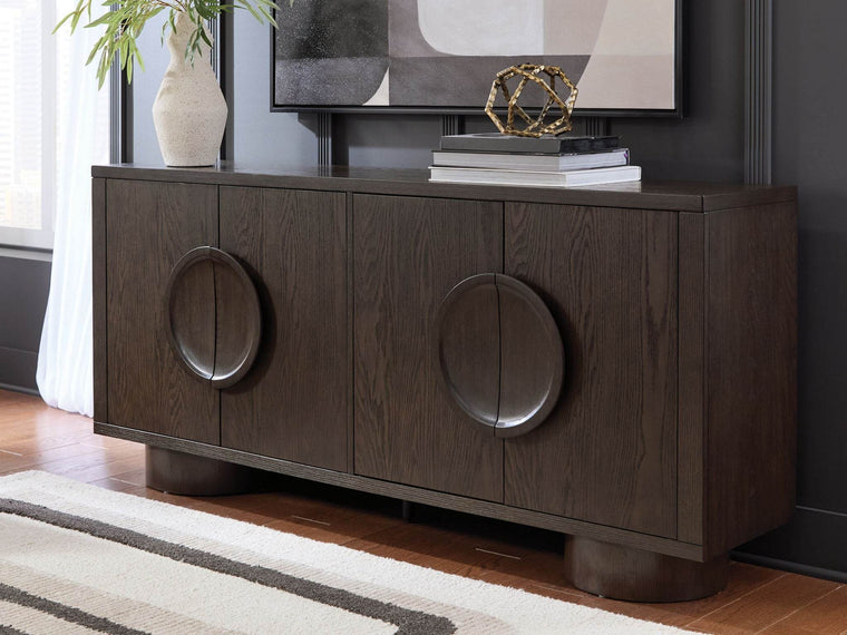 Veeda - Dark Brown - Accent Cabinet - Forward Furniture