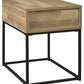 Gerdanet - Natural - Rectangular End Table