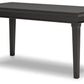 Beckincreek - Black - Home Office Desk