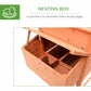82" Deluxe Chicken Coop Wooden Hen House Rabbit Hutch Poultry Cage Pen Backyard with Run and Nesting Box