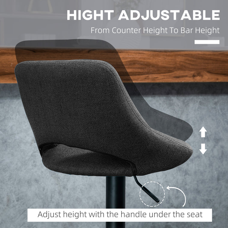 Swivel Counter-Height Bar Stools Set of 2