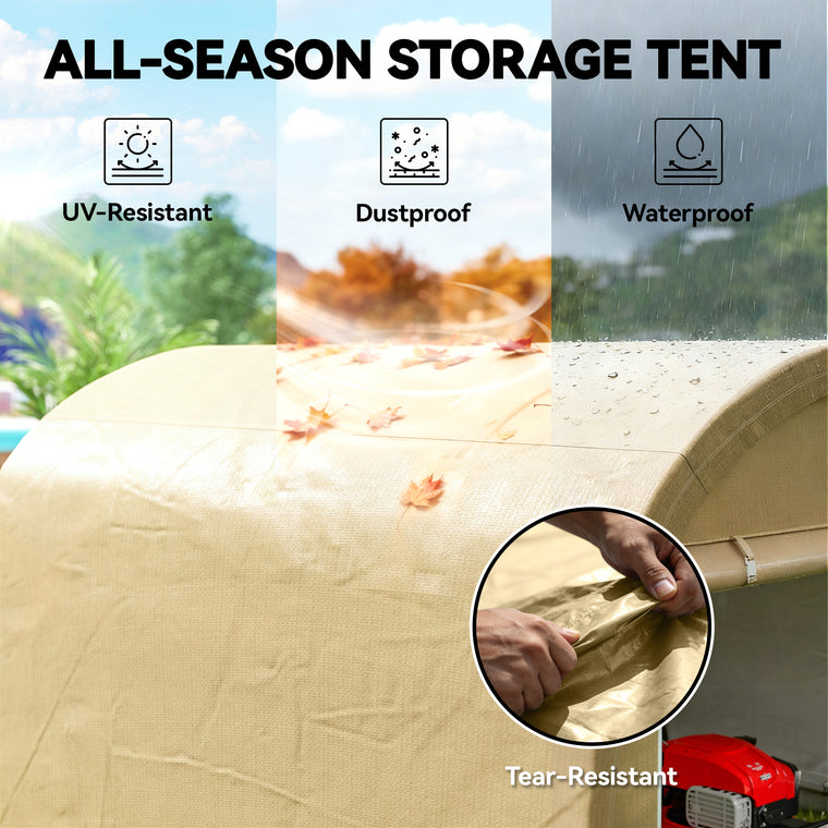 10' x 10' Heavy-Duty Waterproof Storage Tent