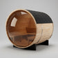 Nordic Porch Barrel Sauna (4-6 Person)