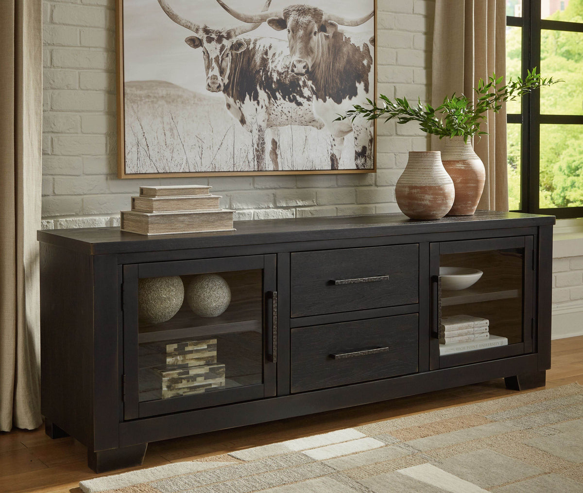 Galliden - Extra Large TV Stand - Forward Furniture
