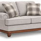 Clearbrooke - Sandstone - Loveseat - Forward Furniture