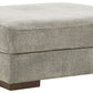 Bayless - Smoke - Oversized Accent Ottoman