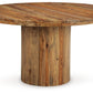 Dressonni - Brown - Round Dining Room Table