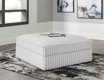 Stupendous - Alloy - Oversized Accent Ottoman - Forward Furniture