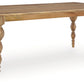 Rybergston - Light Brown - Rectangular Dining Room Table