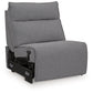 Modmax II - Reclining Sectional - Salt And Pepper